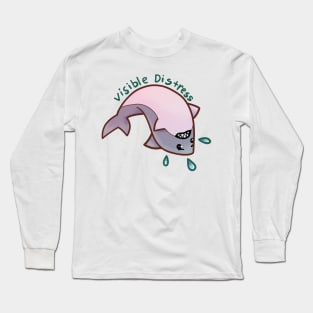 Distressed Shark Long Sleeve T-Shirt